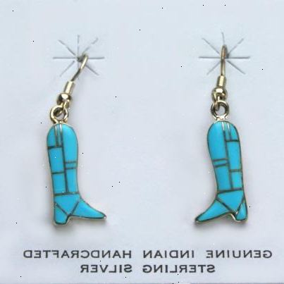 Hoe te inlay turquoise in hout
