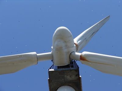 Hoe maak je een windmolen generator te maken. Tenzij je echt in de technologie.