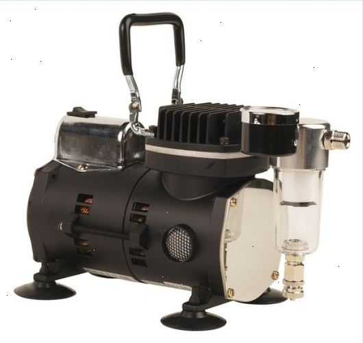 Hoe maak je een verfspuit machine. Ken de knoppen en toetsen en het doel van elk.